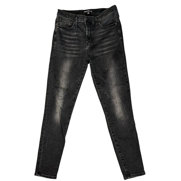 J.Crew Mercantile Womens High Rise Stretch Skinny Jeans Size 28 Washed Black - Picture 1 of 7